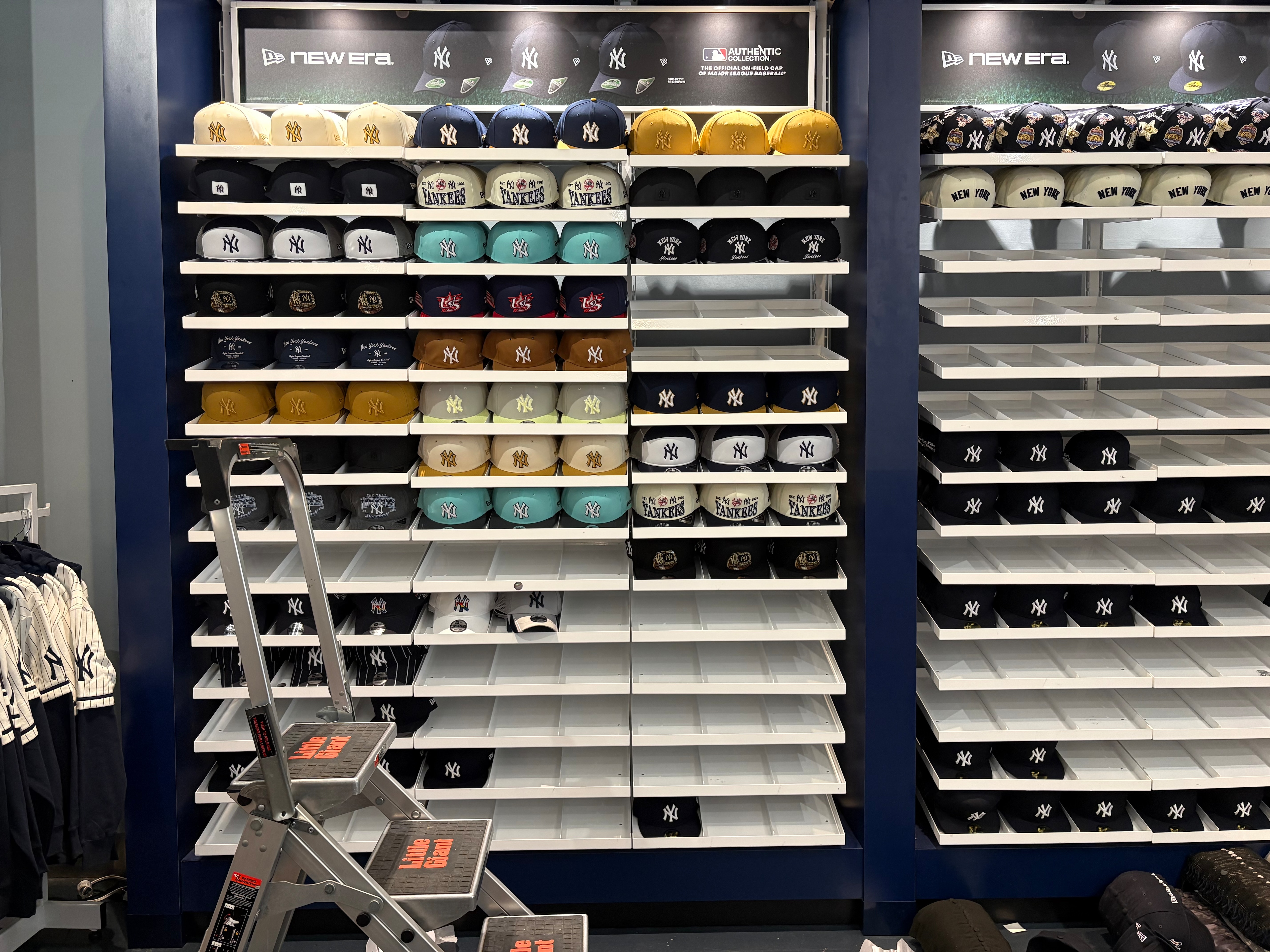 A typical day at Yankee Stadium starts with walkthroughs of the stadium’s retail locations to ensure their fixtures, product placement, and related technology are fully operational.